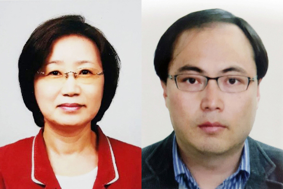 백혜자(왼쪽), 김현우 교수. (사진제공=부경대)