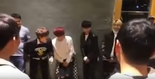 영상'B1A4 캐스팅 비화' 캡쳐 이미지.(사진=유투브 캡쳐)