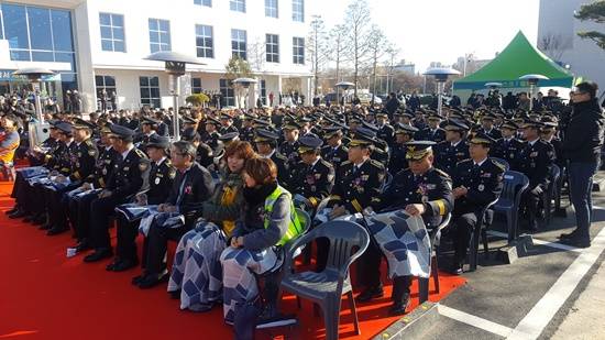 고양시 일산서부경찰서 개서식(사진= 김진부 기자)