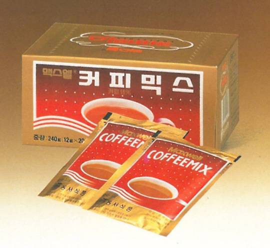 1976년 출시한 동서식품의 ‘맥스월하우스 커피믹스’. (사진=동서식품)