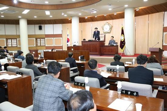 고양시의회 정례회 본회의 진행모습(사진= 고양시의회)