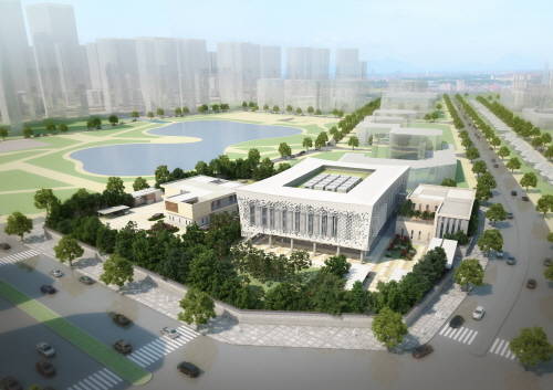 주베트남 한국대사 조감도. (사진=삼환기업)