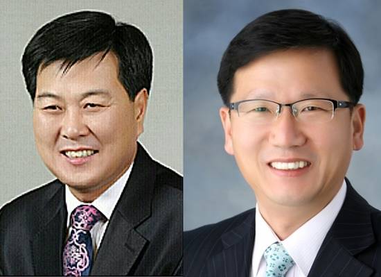 유영록 김포시장이 새해 첫 업무일에 유영근 김포시의회 의장을 만나 소통했다(사진= 김포시, 김포시의회)