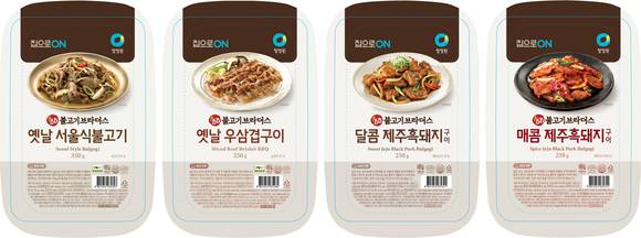 집으로ON 불고기브라더스4종. (사진=대상)
