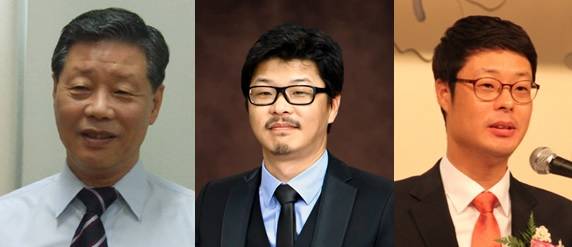 (왼쪽부터)조아제약의 창업주 조원기 회장, 장남 조성환 부회장과 차남 조성배 사장. (사진=조아제약)