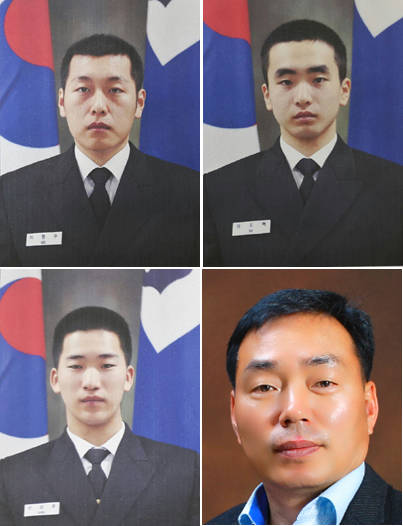 (왼쪽 위부터 시계방향)이정수 하사, 임도혁 하사, 장순복 씨, 신상룡 하사. (사진=LG복지재단)