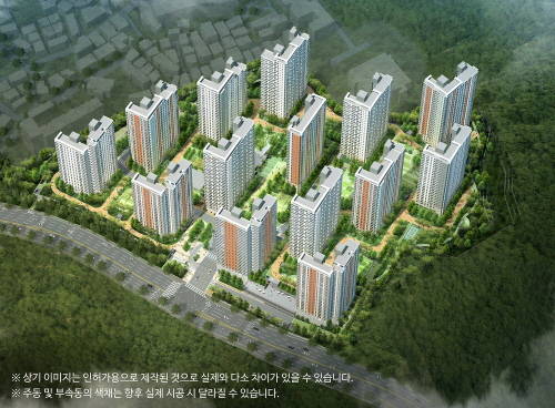 e편한세상 추동공원2차 조감도. (사진=대림산업)