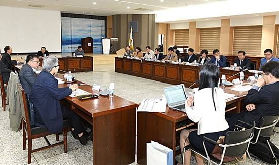 김포북부권 5개 읍면 종합발전계획 용역착수보고회 장면(사진= 김포시)
