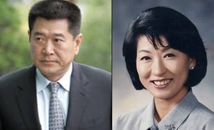 임창욱 대상그룹 명예회장(왼쪽)과 그의 부인 박현주 부회장. (사진=연합뉴스)