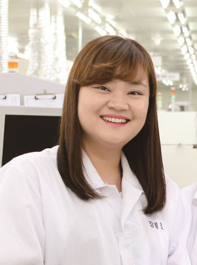 LIG넥스원 구미생산본부 소속 강혜정 주임 (사진=LIG넥스원)