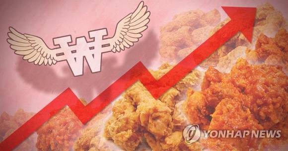 비비큐가 치킨값을 한달만에 또 인상했다. (사진=연합뉴스)