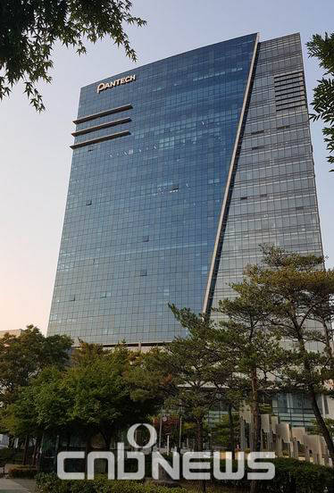 서울 마포구 상암동 팬택 사옥의 14일 오후 모습. 조만간 한샘이 입주할 예정이다. (사진=도기천 기자)