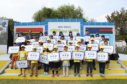 지난 8회 '어린이 안전 퀴즈대회' 모습. (사진=현대자동차)
