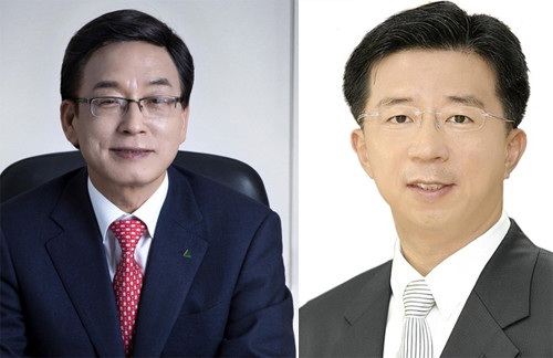 (왼쪽부터) 정수현 현대건설 사장, 임병용 GS건설 사장. (사진=현대건설, GS건설)