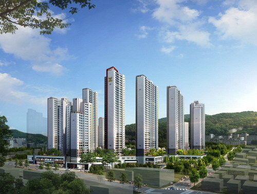 연산 롯데캐슬골드포레 투시도. (사진=롯데건설)