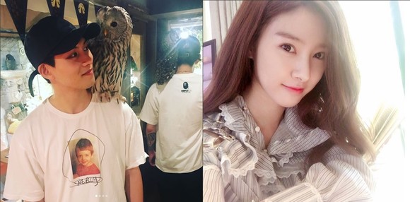 이종현(왼쪽)과 김소은.(사진 = 이종현, 김소은 인스타그램)
