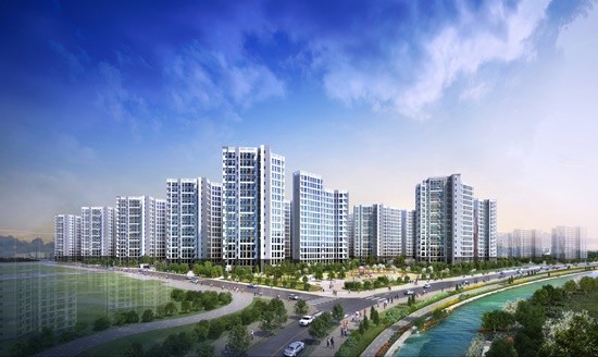 김포 고촌 캐슬앤파밀리에시티 투시도(사진= 캐슬앤파밀리에시티)