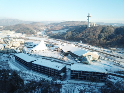 평창올림픽 미디어레지던스 전경. (사진=포스코)