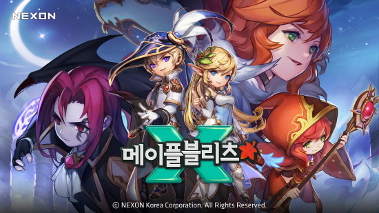 차별화된 콘텐츠로 무장한 넥슨의 메이플블리츠X가 유저의 마음을 사로잡을지 주목된다. (사진=넥슨)