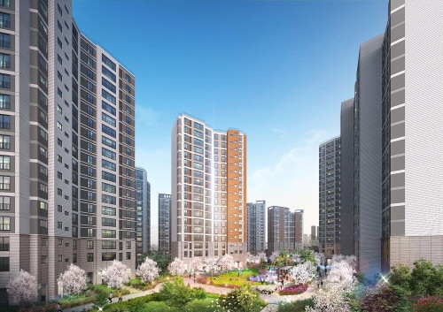 e편한세상 보라매 2차 투시도. (사진=대림산업)
