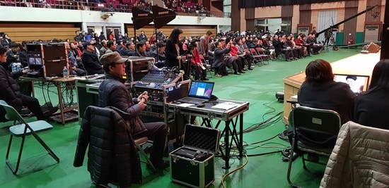 김동규 당협위원장의 의정보고회 전경(사진= 김진부 기자)
