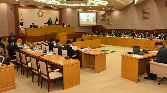 양주시의회 제291회 임시회 전경(사진= 양주시의회)
