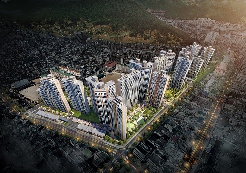 e편한세상 창원파크센트럴 조감도. (사진=대림산업)