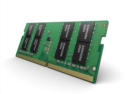 '노트북용 32GB SODIMM' 제품 이미지(삼성전자 제공)