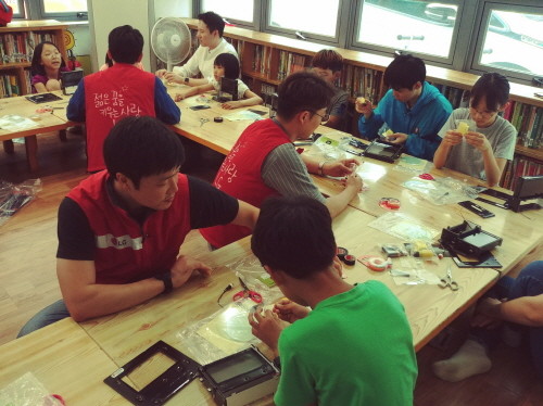 LG화학 주니어 공학교실. (사진=LG화학)