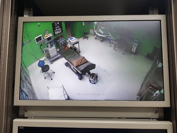 안성병원 통제실 CCTV 녹화장치(사진=경기도)