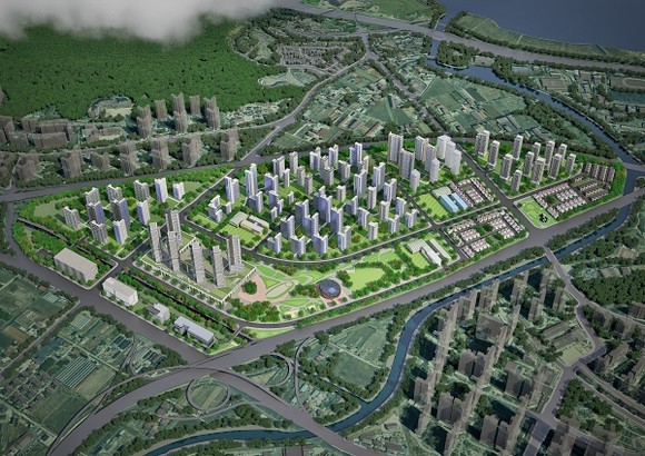 걸포4지구 도시개발사업 조감도