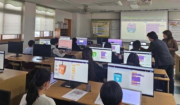 풍동초등학교 메타버스 활용 수업