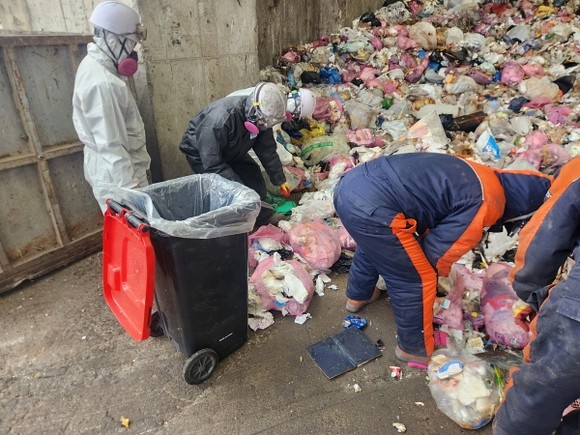 고양시가 생활폐기물 민간위탁 처리업체에 현장 답사를 진행했다.