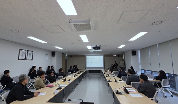 김포도시공사가 관리직 대상 갑질 예방 심화교육을 진행하고 있다